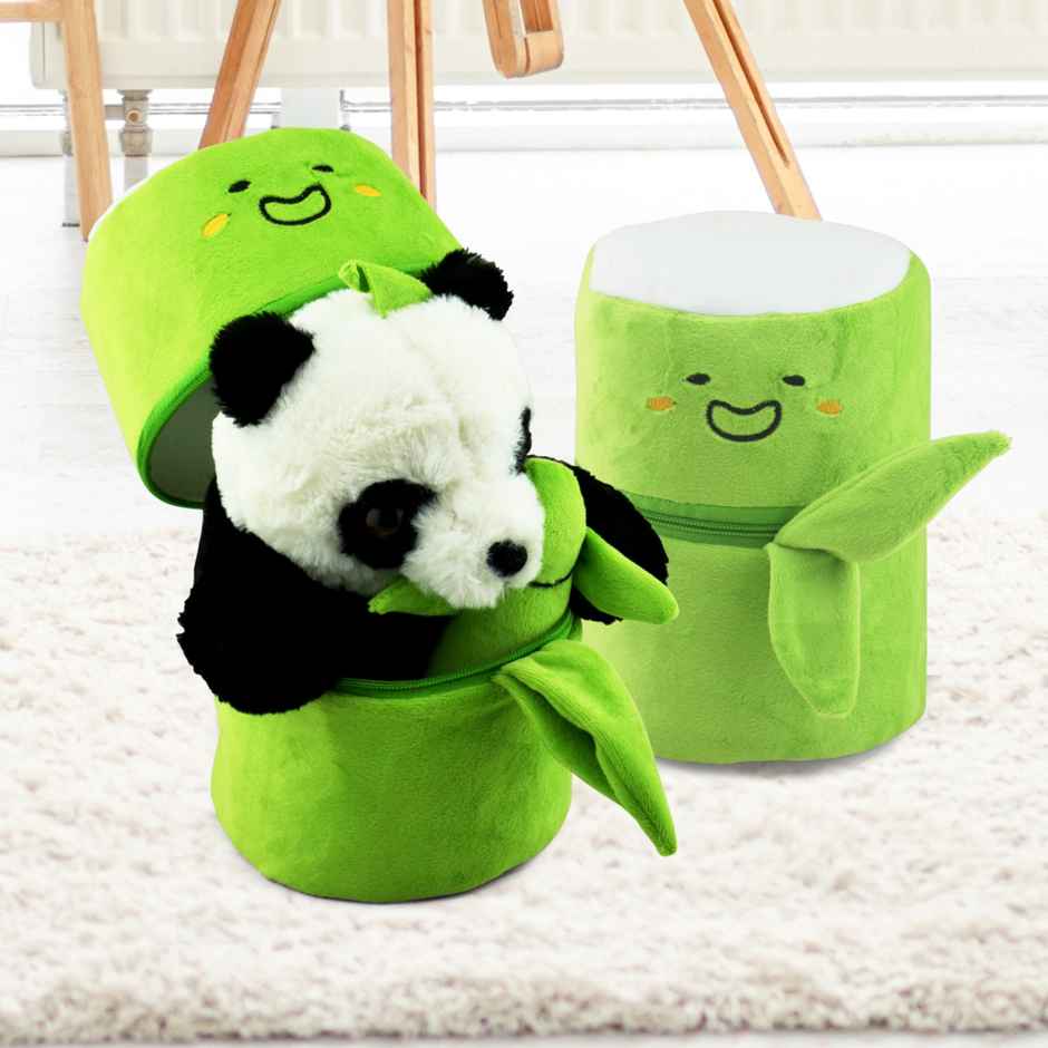 DearJoy Bamboo Panda Soft Toy - Black & White