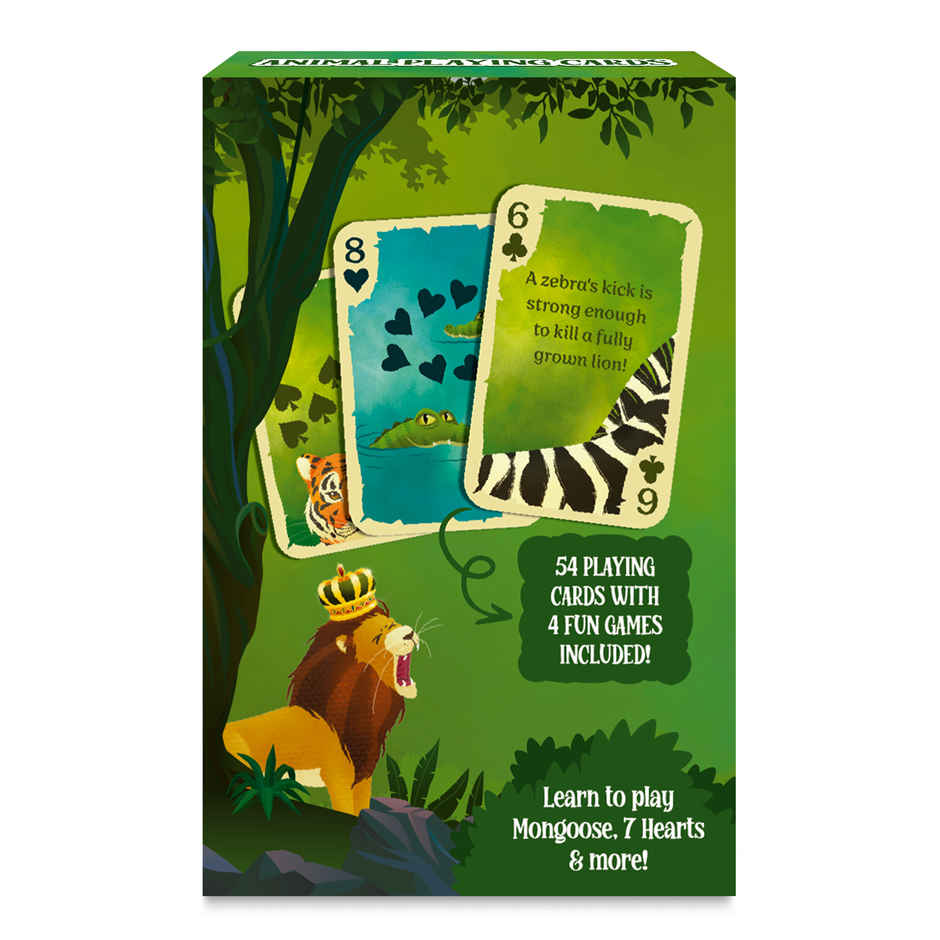 Skillmatics Animal Playing Cards