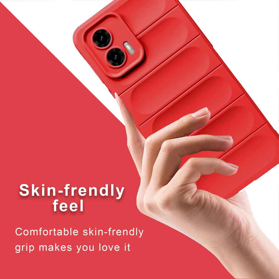 Artistque Case For Motorola Moto G73 5G Back Cover -Liquid Stripe Cover Silicone