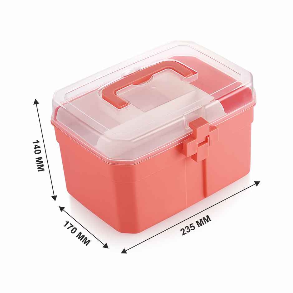 Mastercook Multi Purpose Rectangle Box With Compartment 3000 ml Purple