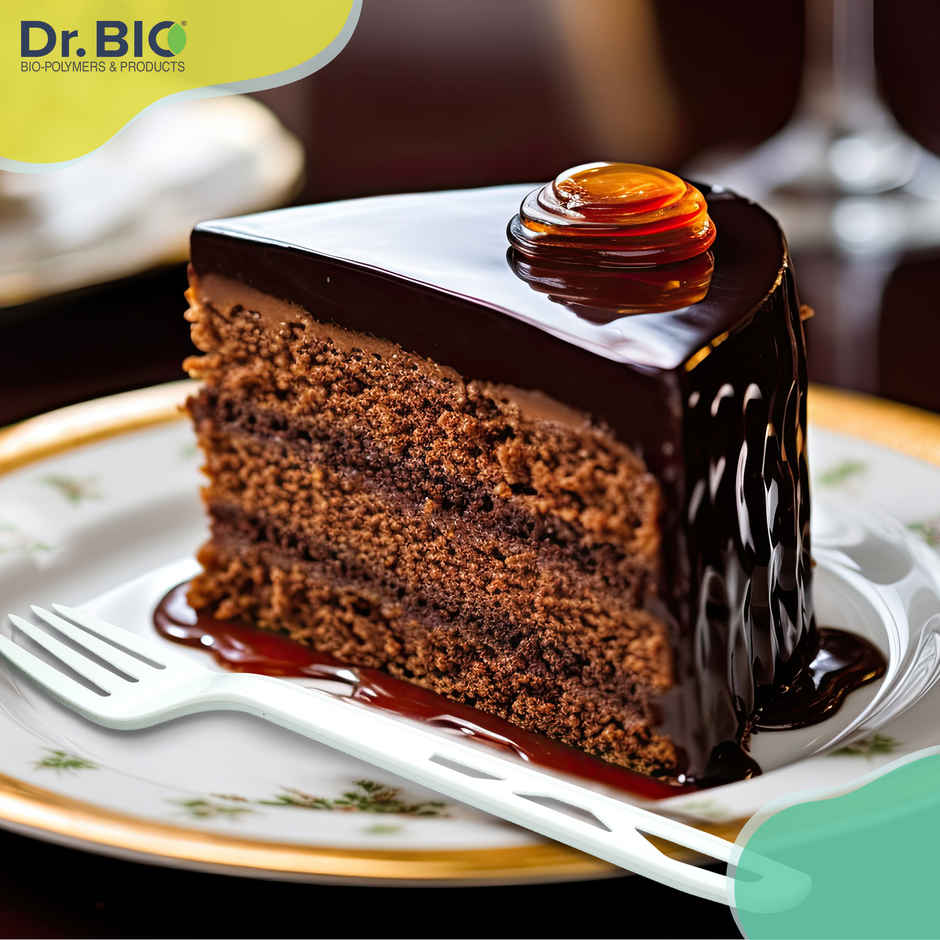 Dr. Bio Resuable Fork | 12 Pcs | Disposable | Biodegradable | Compostable | Made of Corn Starch