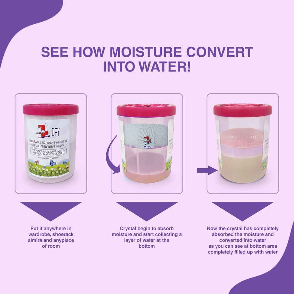 Dr. Bio KEEP IT FRESH Odour+Moisture Absorber | 2 in 1 Air Freshner