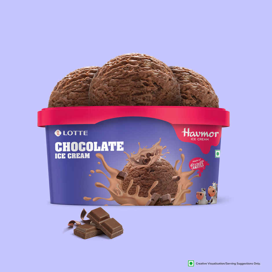 Havmor Chocolate Ice Cream Tub