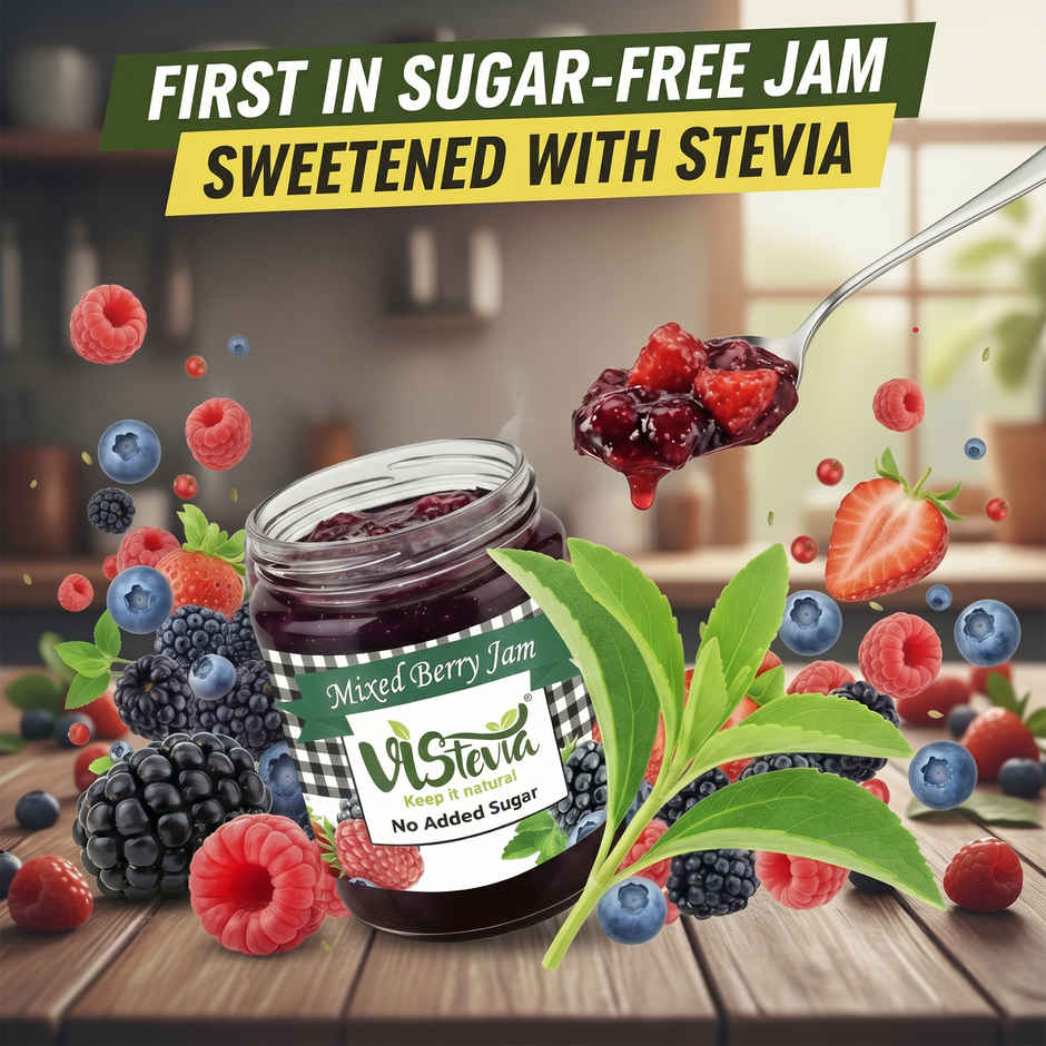 Vistevia Sugar Free Mixed Berry Jam