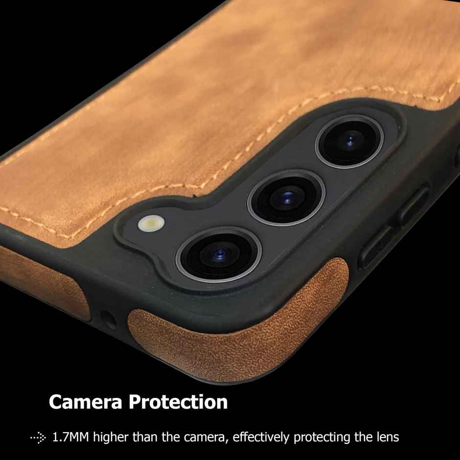 Artistque Case For Samsung Galaxy S24 Fe Back Cover - Premium Pu Leather Cover