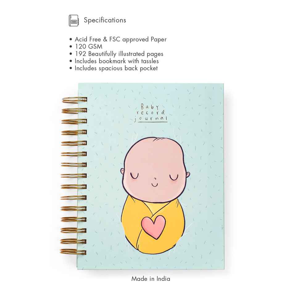 Alicia Souza Baby Record Journal Set