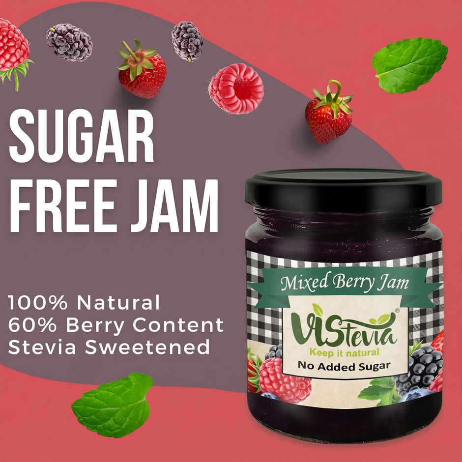 Vistevia Sugar Free Mixed Berry Jam