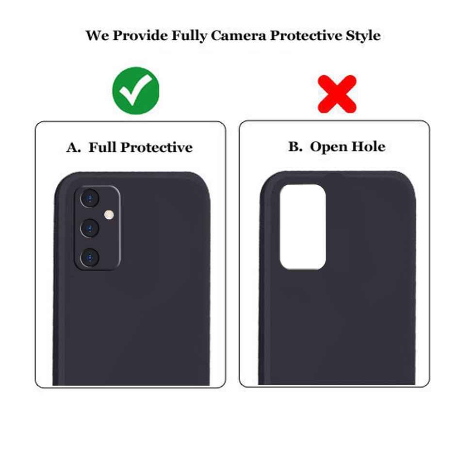 Artistque Case for Samsung Galaxy A15 5g Back Cover - Plain Liquid Silicone