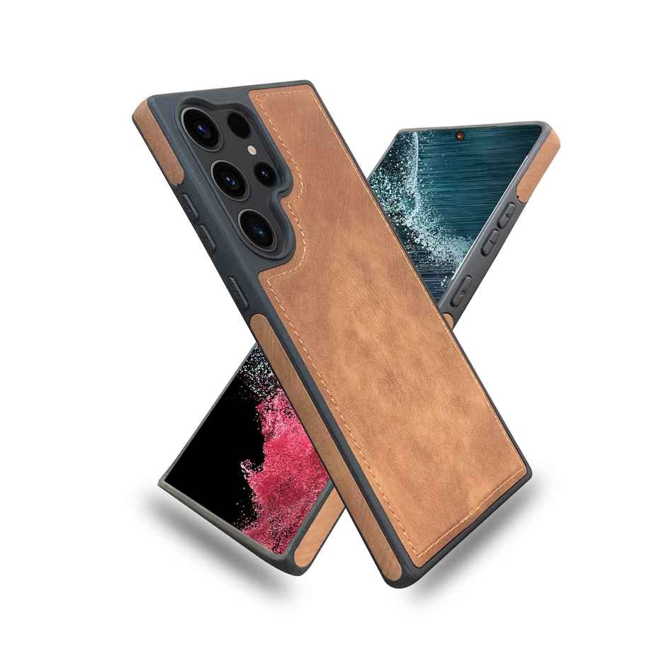 Artistque Case For Samsung Galaxy S23 Ultra 5G/S23 Ultra Back Cover - Premium Pu Leather Cover