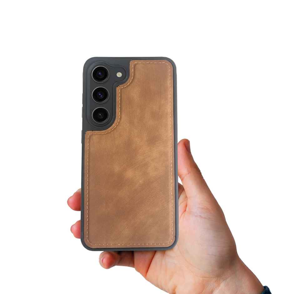 Artistque Case For Samsung Galaxy S24 Fe Back Cover - Premium Pu Leather Cover