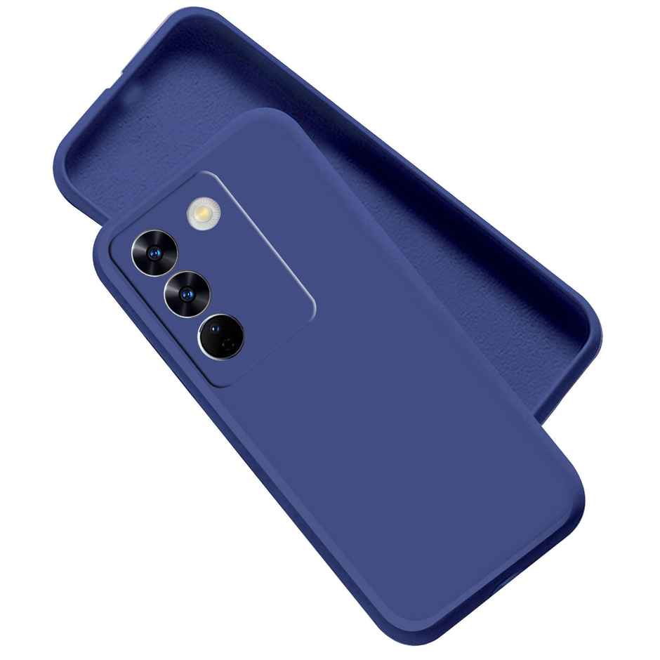 Artistque Case for Vivo T3 5g Back Cover - Plain Liquid Silicone Cover