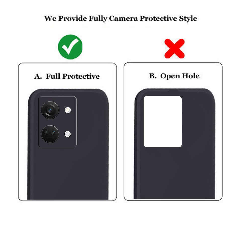 Artistque Case for Oneplus Nord 3 5g Back Cover - Plain Liquid Silicone