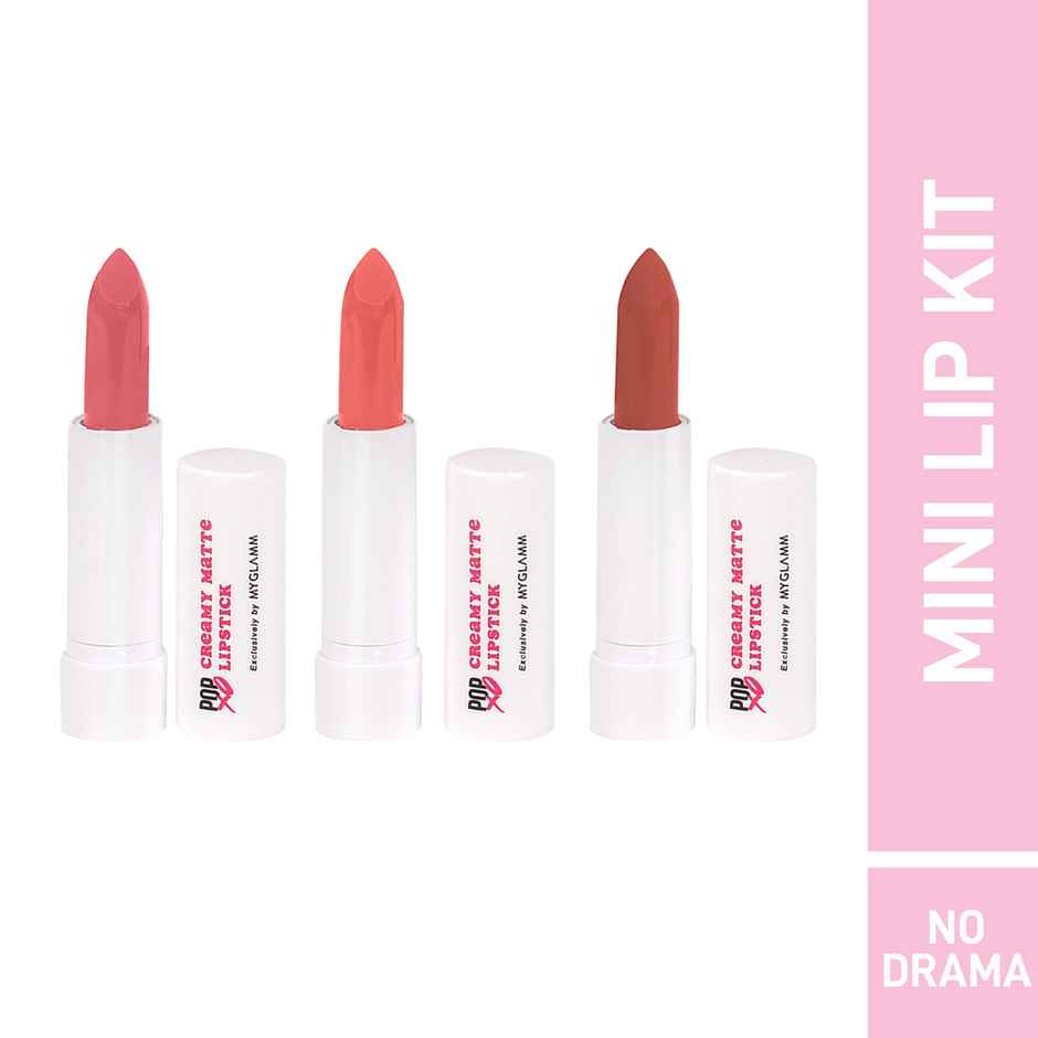Myglamm Popxo Makeup Collection -Mini Lip Kit-No Drama