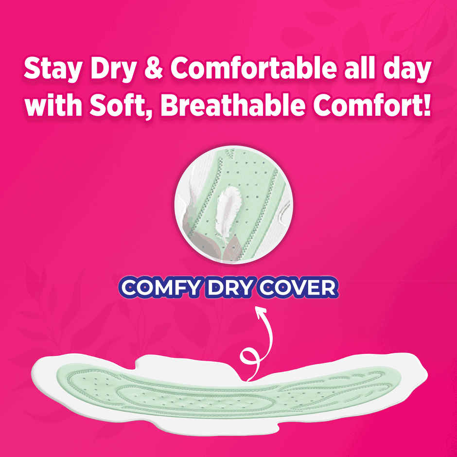 Sofy AntiBacteria XL Sanitary Pads | 6 Layer Deep Absorption | 290mm