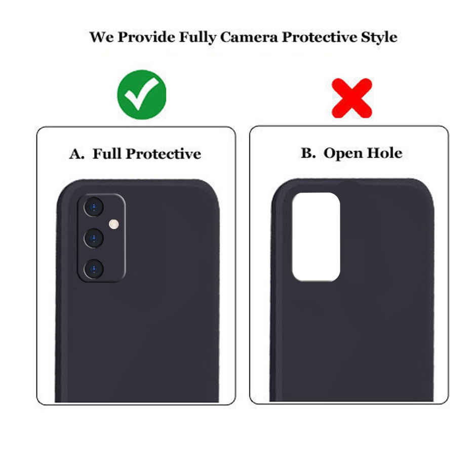 Artistque Case for Samsung Galaxy A25 5g Back Cover - Plain Liquid Silicone