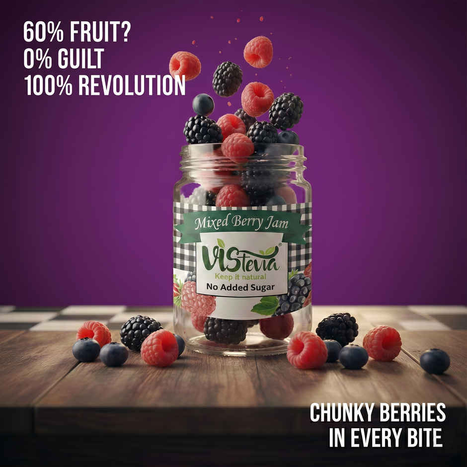 Vistevia Sugar Free Mixed Berry Jam