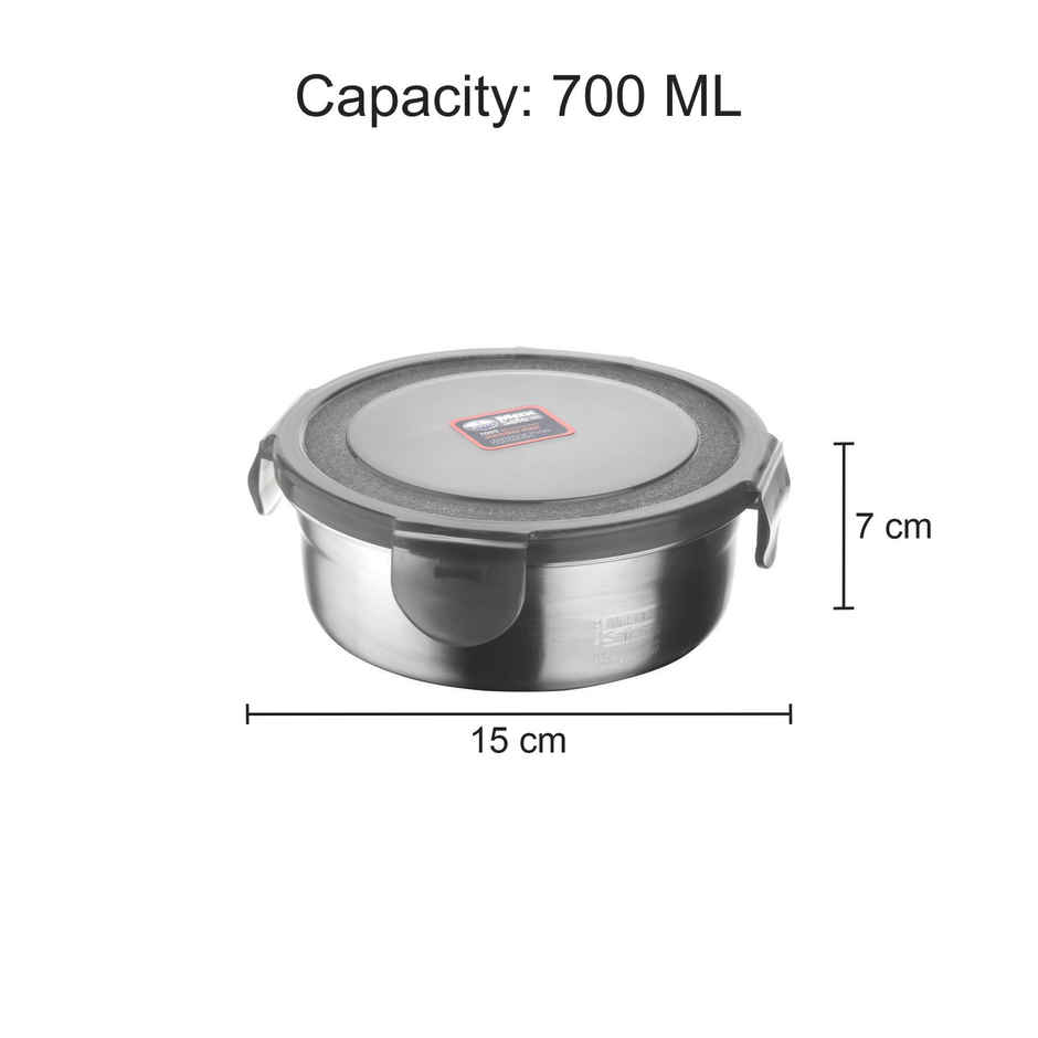 MaxSafe Round 1503 Container With Lid - 700 ml