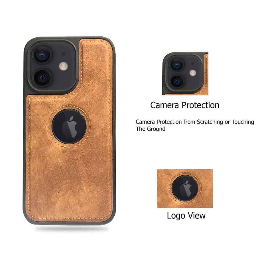 Artistque Case For Iphone 12 Back Cover - Premium Pu Leather Cover