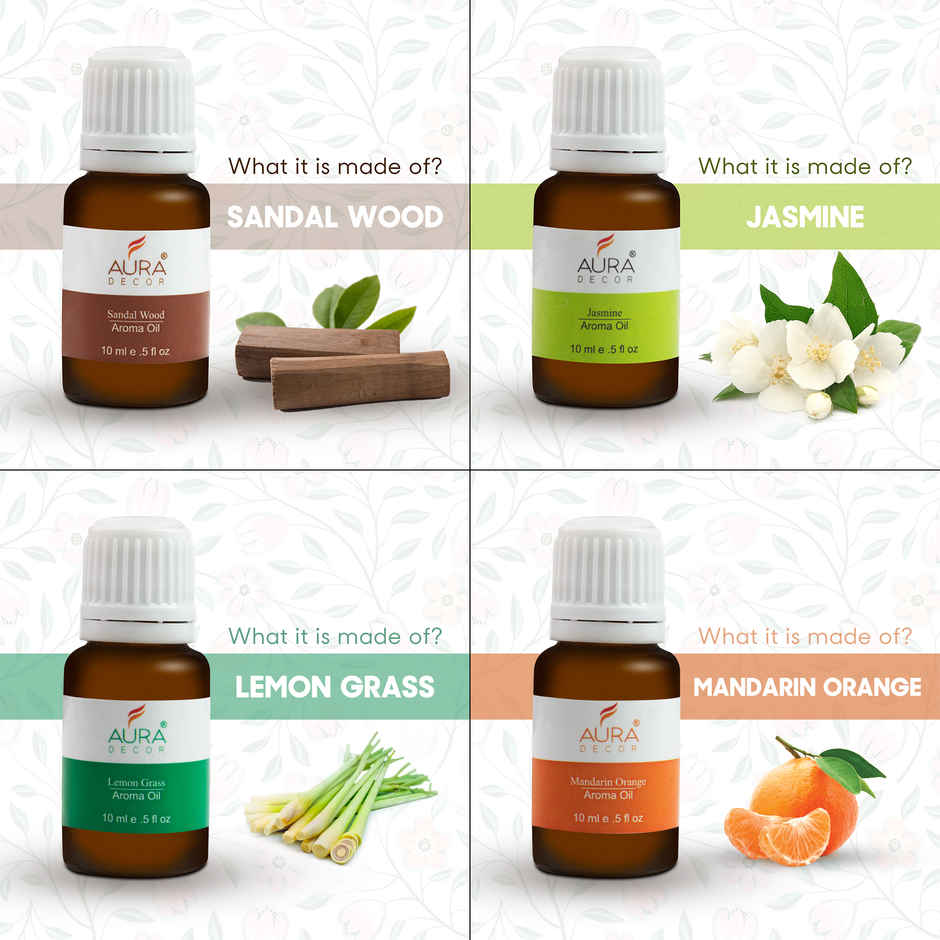 Auradecor Aroma Oil Set | Fragrance Type 1