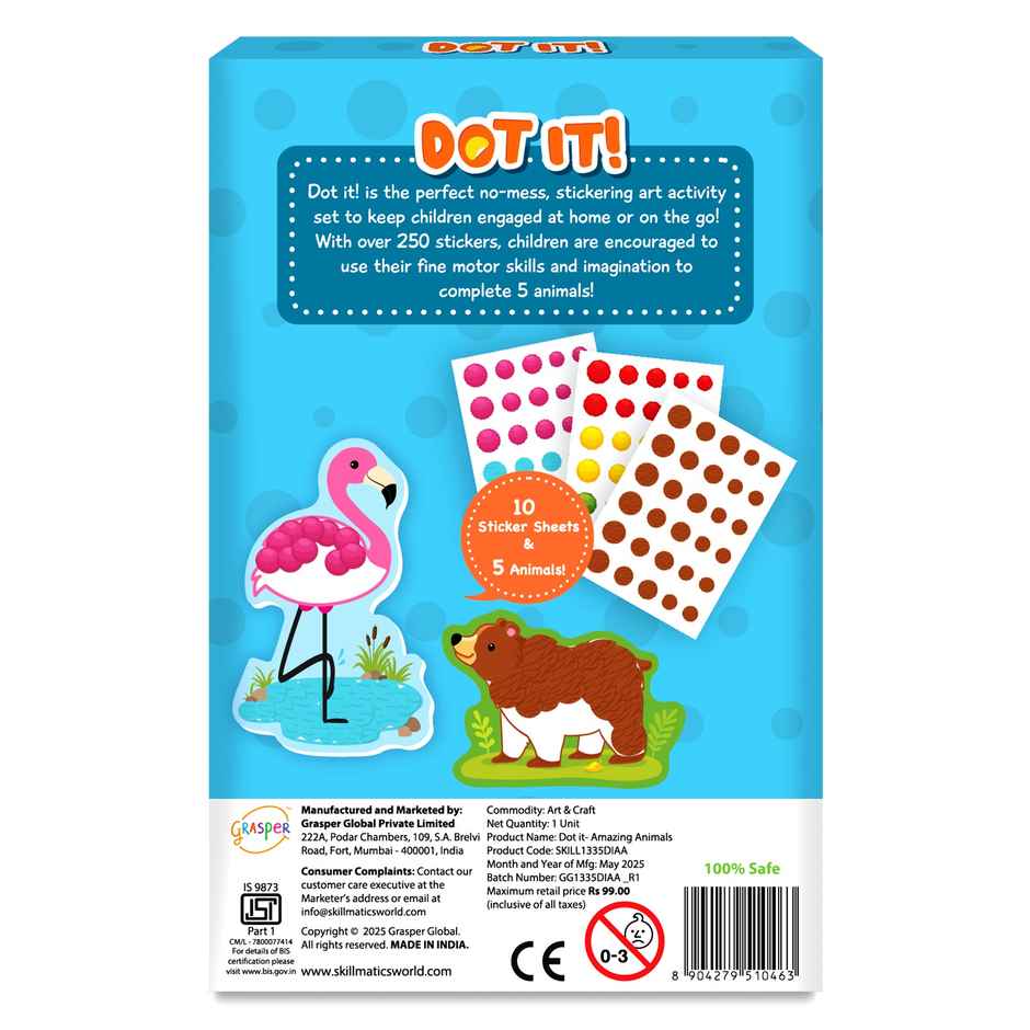 Skillmatics Dot it- Amazing Animals