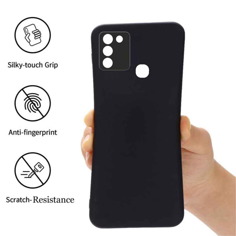 Artistque Case for Infinix Smart 5 Back Cover - Plain Liquid Silicone