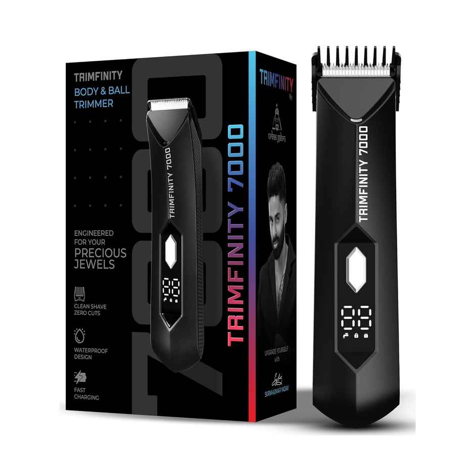 Urbangabru Trimfinity 7000 Body Trimmer | Waterproof, Ceramic Blades, Rechargeable