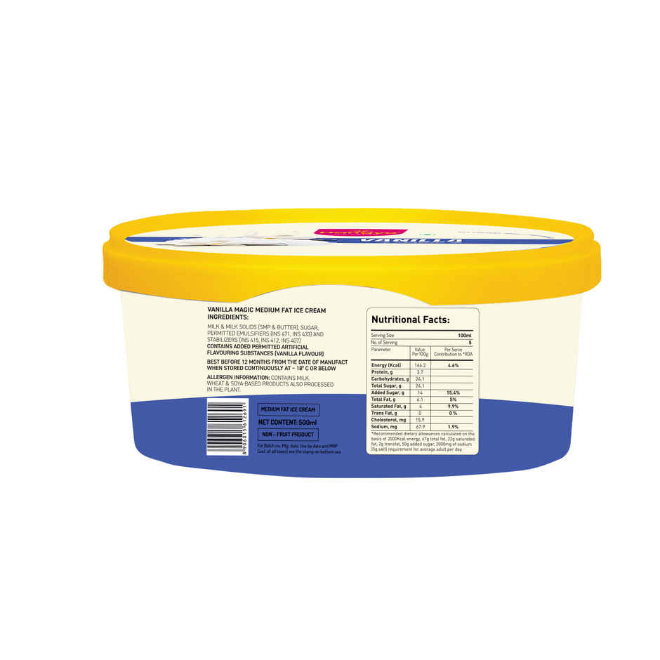 Hangyo Vanilla Magic Ice Cream Tub