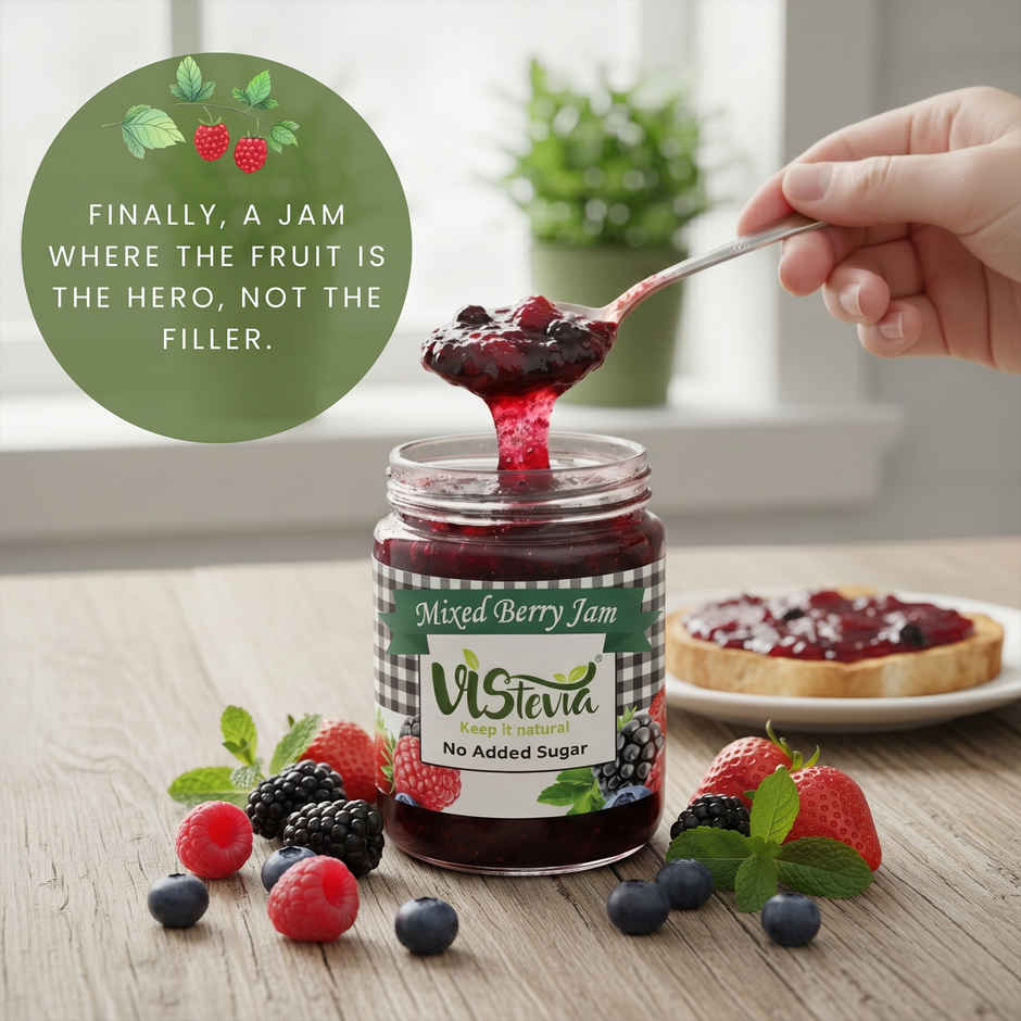 Vistevia Sugar Free Mixed Berry Jam