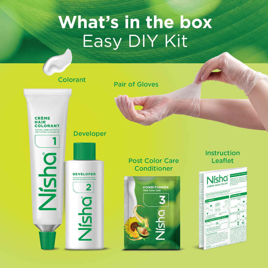 Nisha Creme Hair Color Box | 3.0 Dark Brown