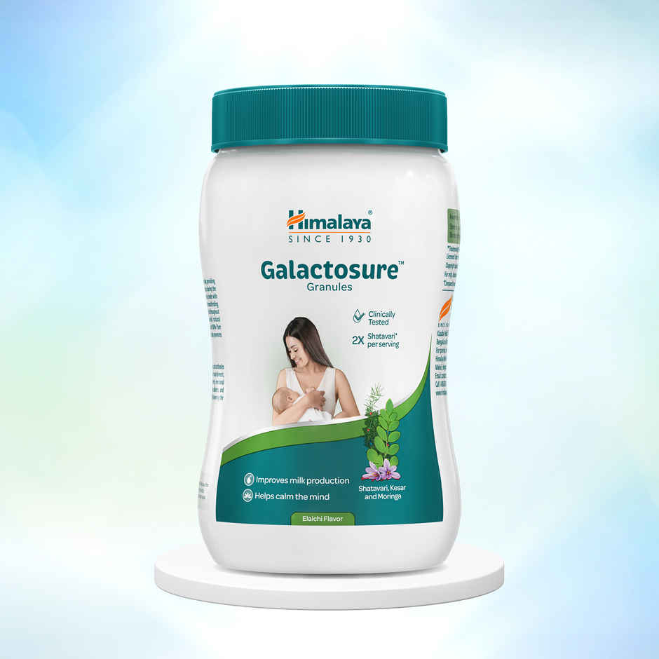 Himalaya Galactosure Lactation Supplement Shatavari Moringa Saffron