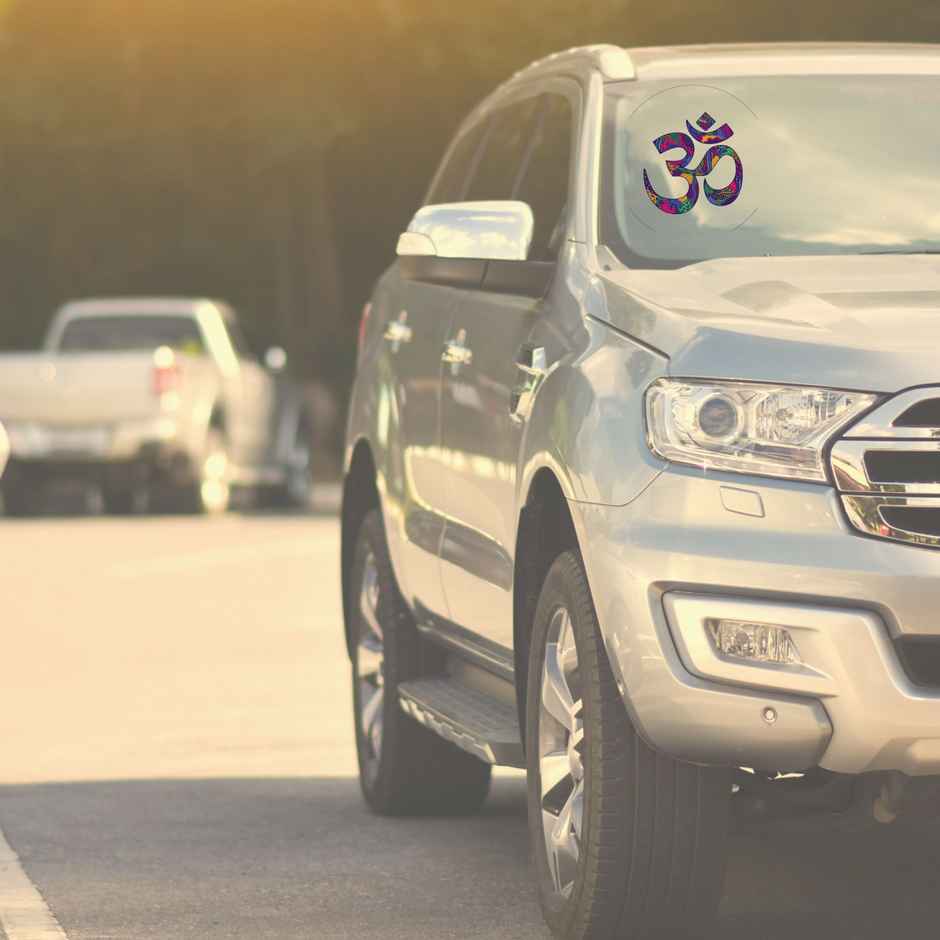 Samsidhi Auto Om Car Sticker