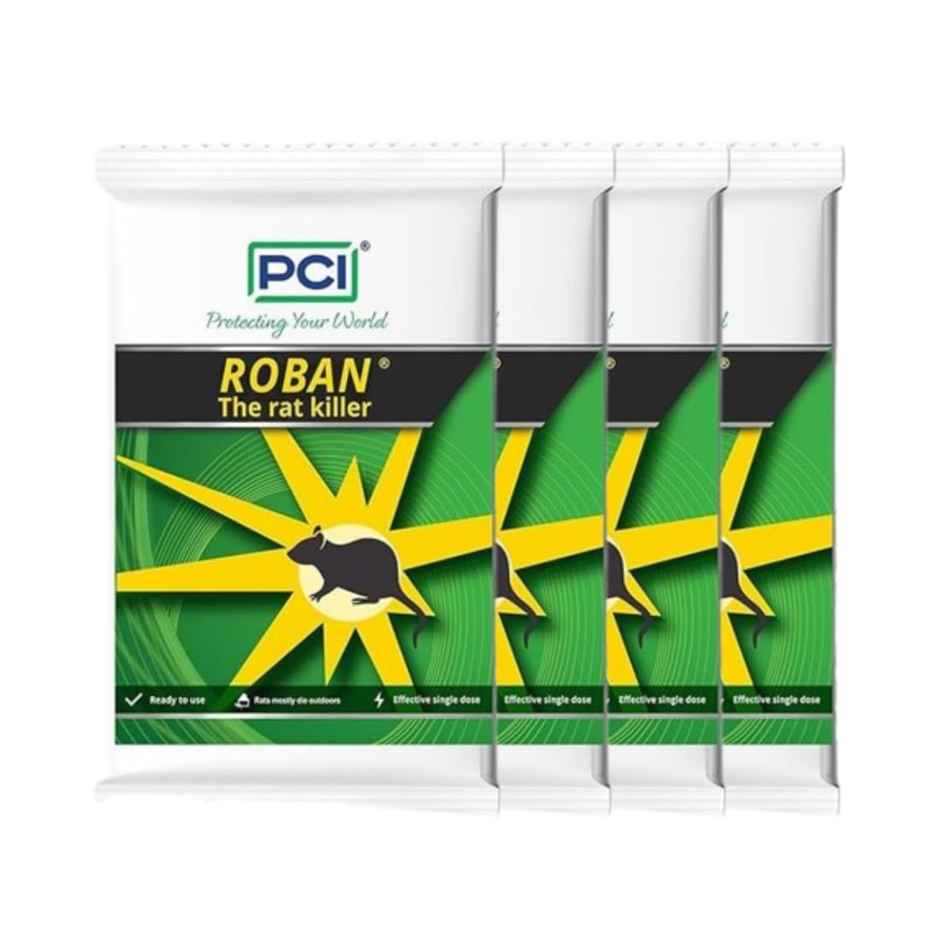 Hicare PCI Roban The Rat Killer Cake | Kills Rats Outdoors in One Feed | Effective Against All Types of Rats