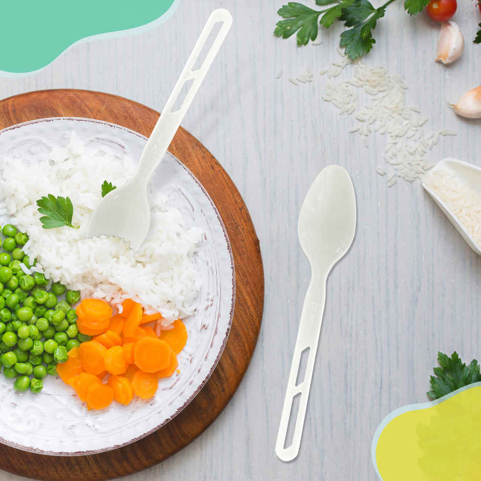 Dr. Bio Spoon Resuable | Disposable | Biodegradable Compostable