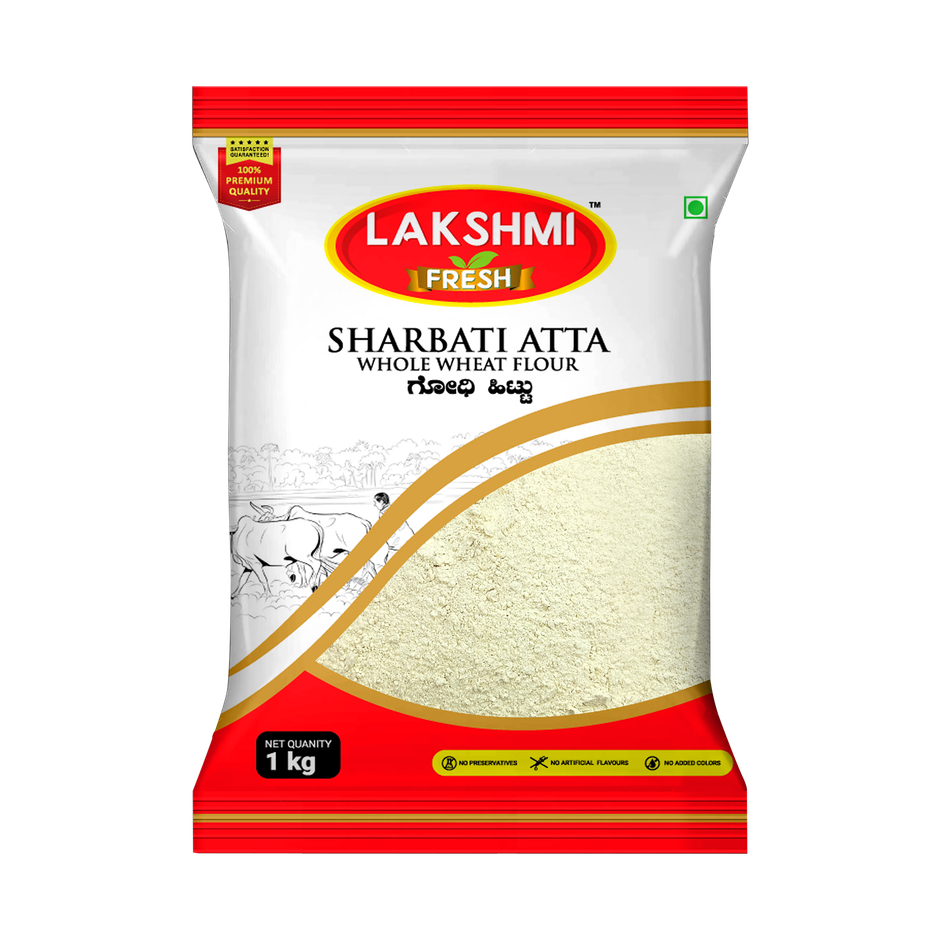 Lakshmi Fresh Sharbati Whole Wheat Flour
