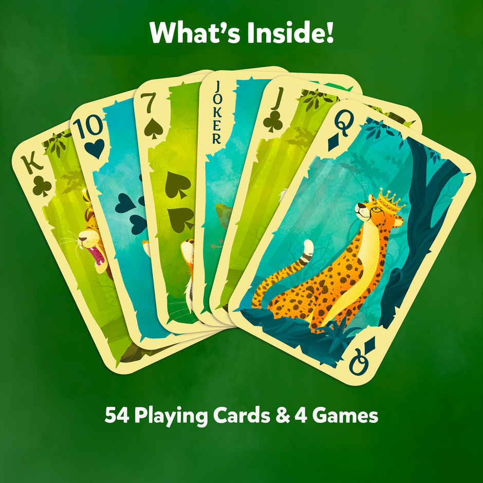 Skillmatics Animal Playing Cards
