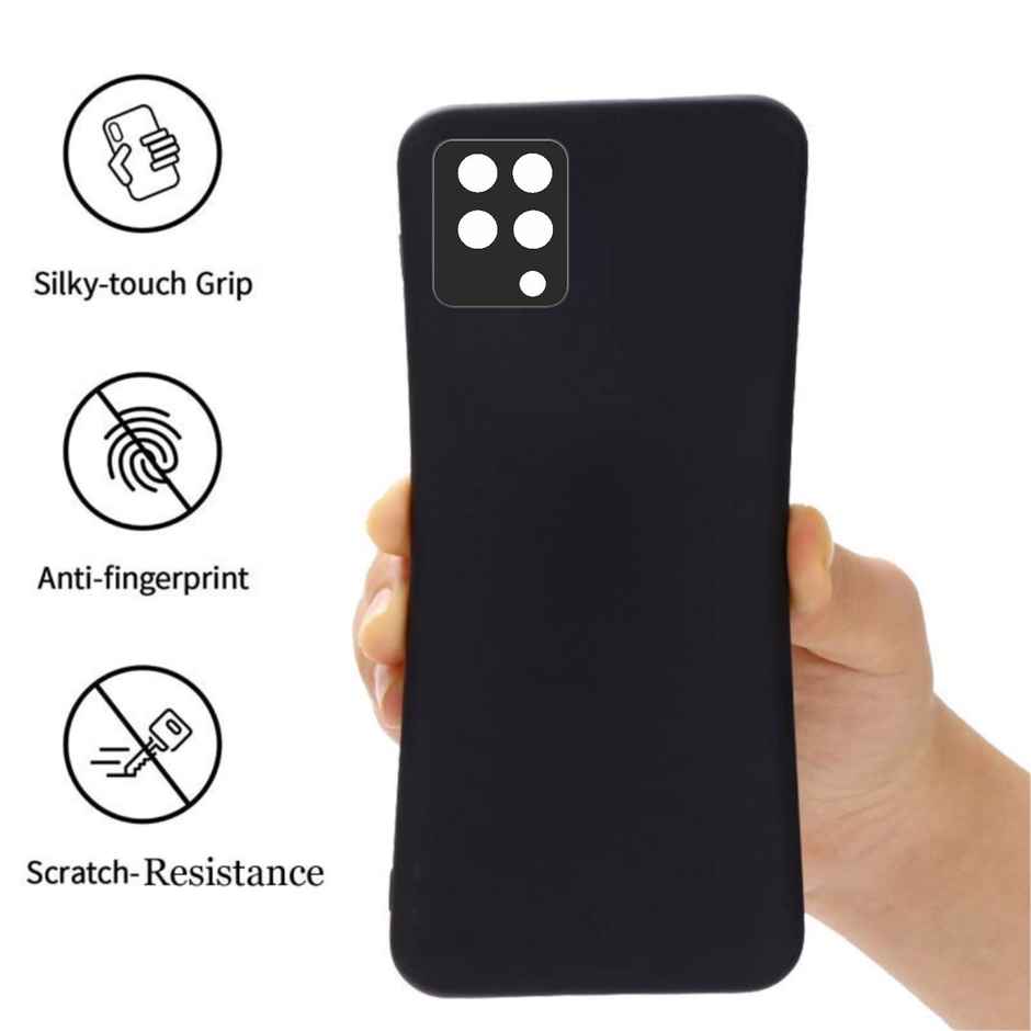 Artistque Case for Infinix Hot 10s Back Cover - Plain Liquid Silicone Cover