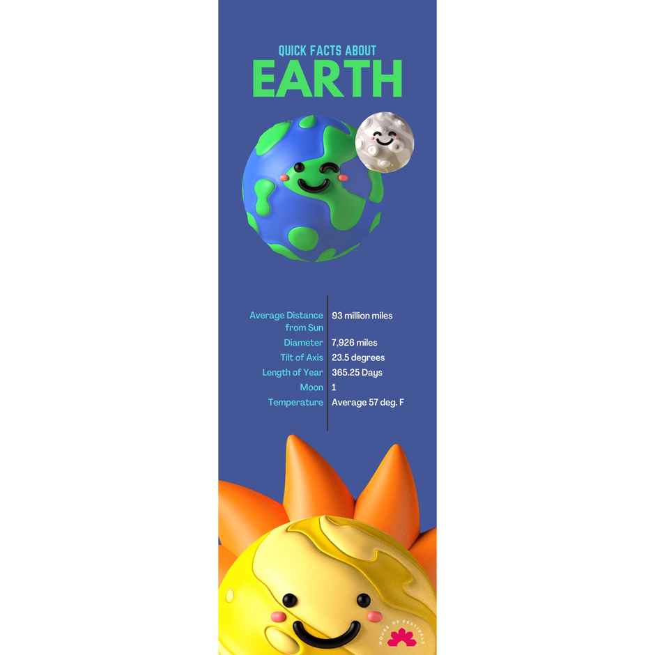 House Of Festivals Bookmark - Design 4