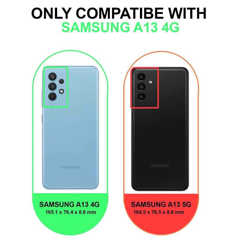 Artistque Case for Samsung Galaxy A13 4g Back Cover - Plain Silicone