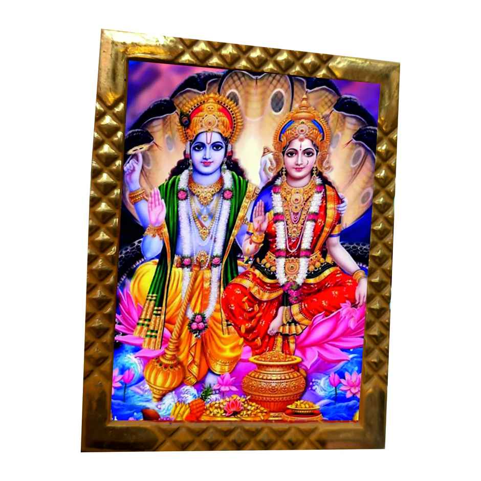 Laxmi Narayan Ji Table Diety Photo | Divine Vibes