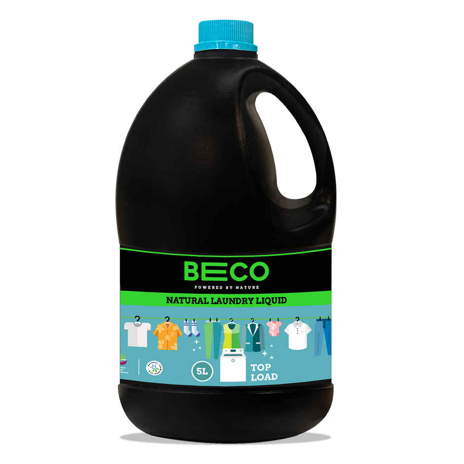 BECO Top Load Laundry Detergent Liquid Refill Jerry Can