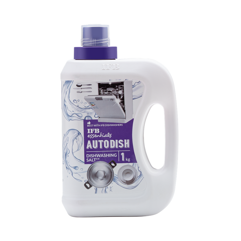 Ifb Essentials Autodish - Dishwashing Salt (1kg) & Ifb Essentials Autodish - Rinse Aid (200ml) Combo 