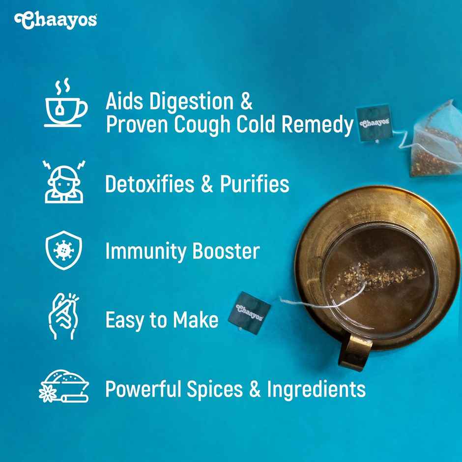 Chaayos Detox Kahwa Organic Green Tea
