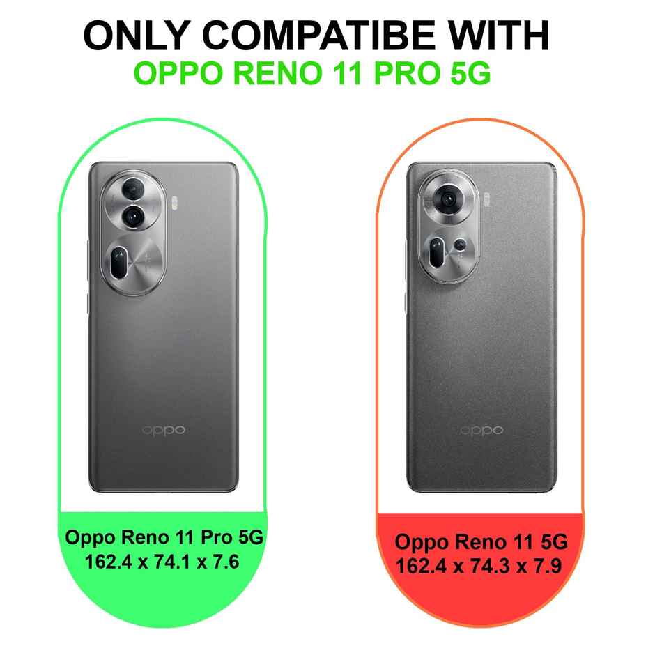 Artistque Case for Oppo Reno 11 Pro 5g Back Cover - Plain Liquid Silicone Cover