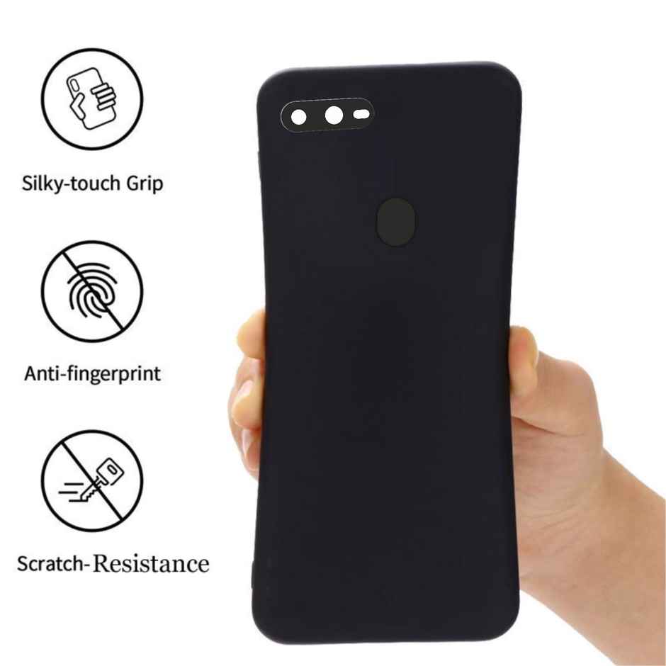 Artistque Case for Oppo A7 | Oppo A5s Back Cover - Plain Liquid Silicone