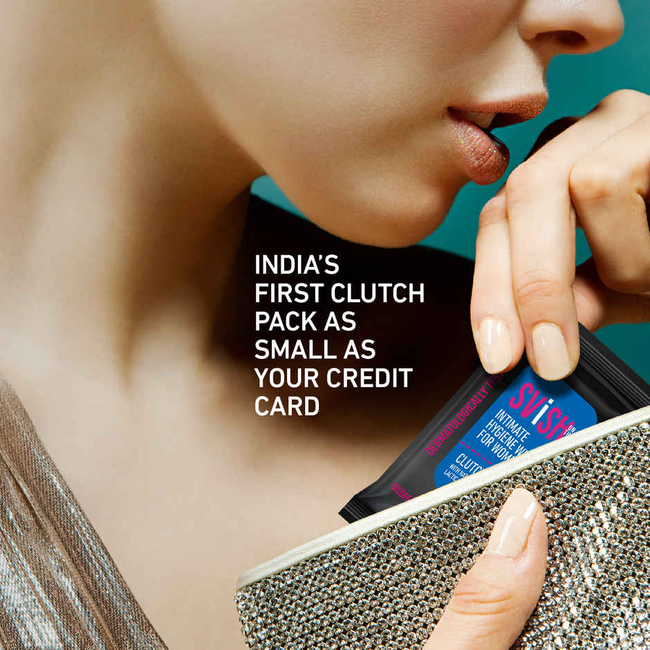 Svish Hygiene Wipes For Women | 10 Pulls Per Pack