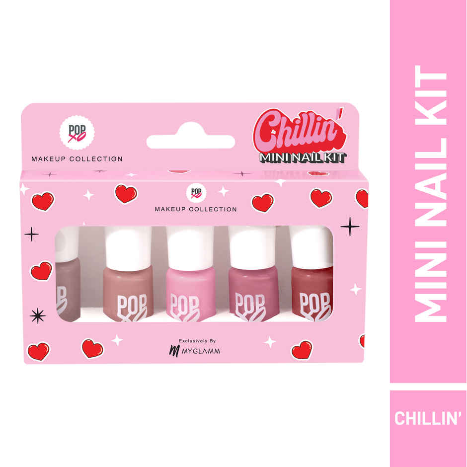 Myglamm Popxo Makeup Collection -Mini Nail Kit-Chillin