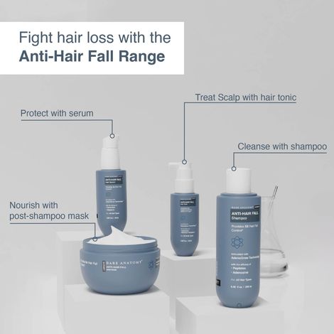 Bare Anatomy Anti-Hair Fall Mask Hairfall Control With Peptides Hair Mask For Dry & Frizzy Hair