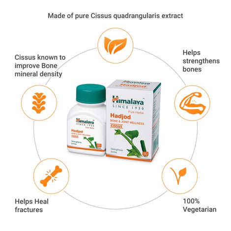Himalaya Hadjod Tablets 60'S India
