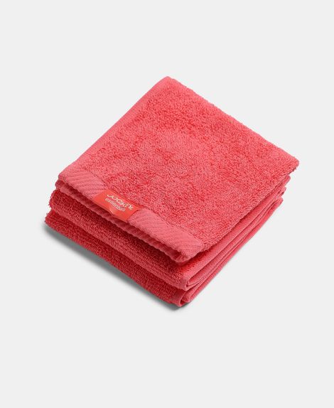 Jockey T301 Men's Cotton Terry Ultrasoft and Durable Solid Face Towel | Pack of 3