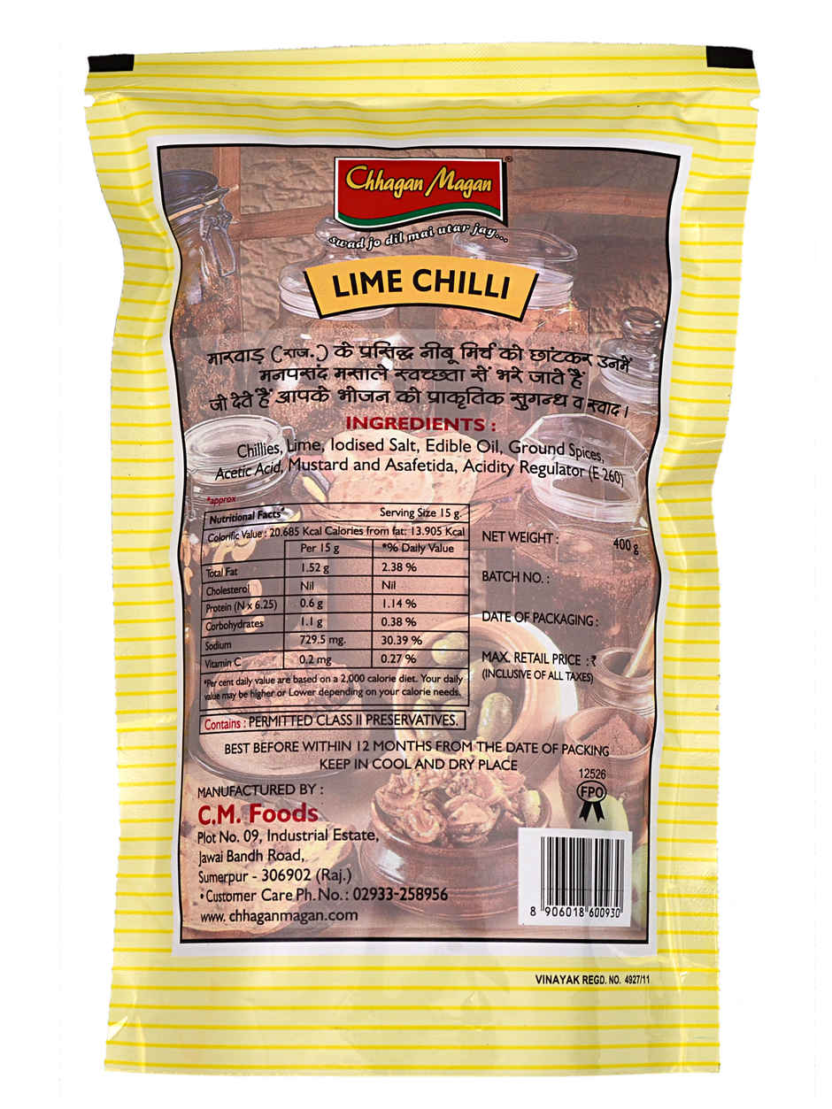 Chhagan Magan Lemon Chili
